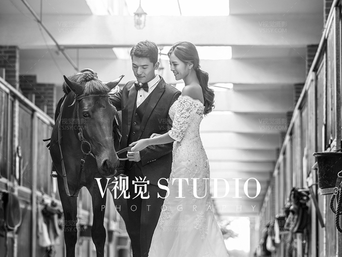 北京最好的马场婚纱照